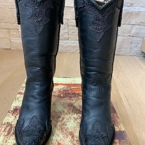 Old Gringo Women's Black Cowboy Boots Size 8B